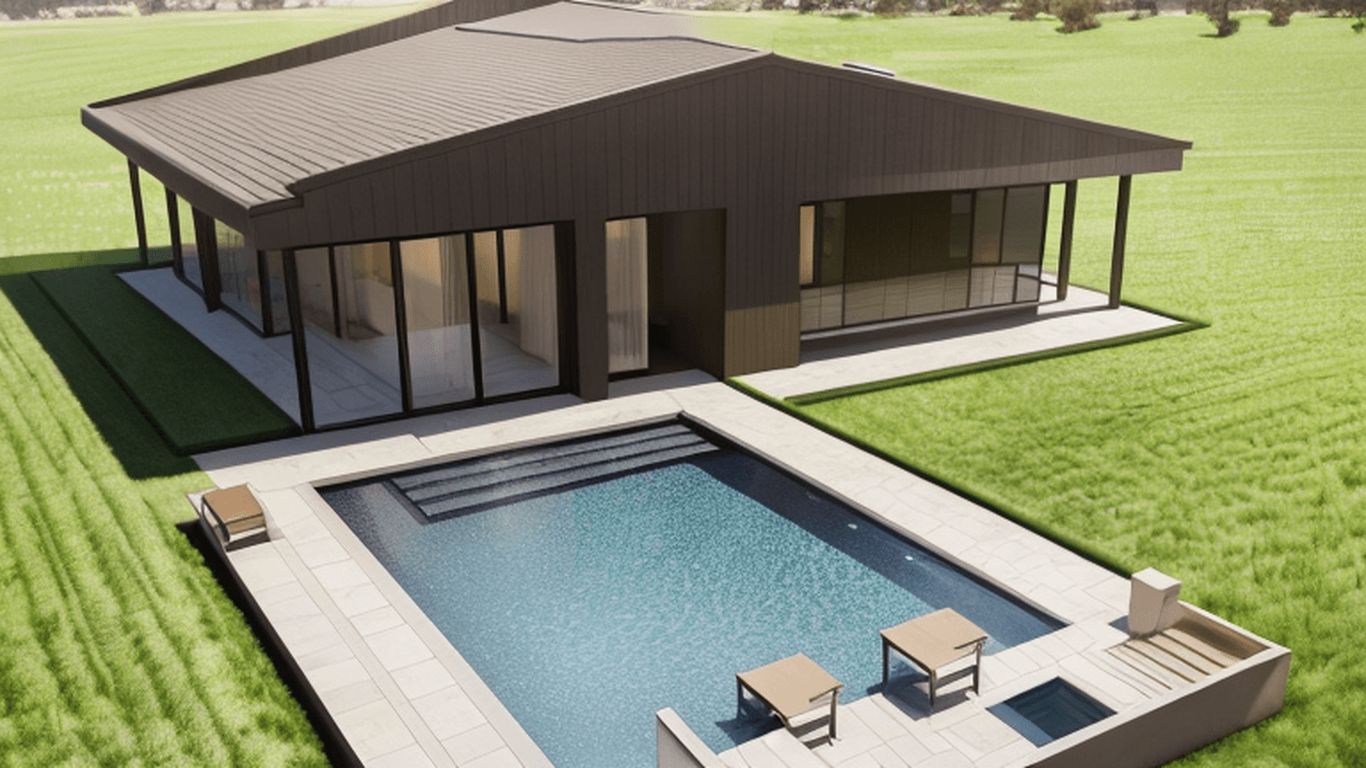 Opción 1 — Ladrillo y Piedra Natural