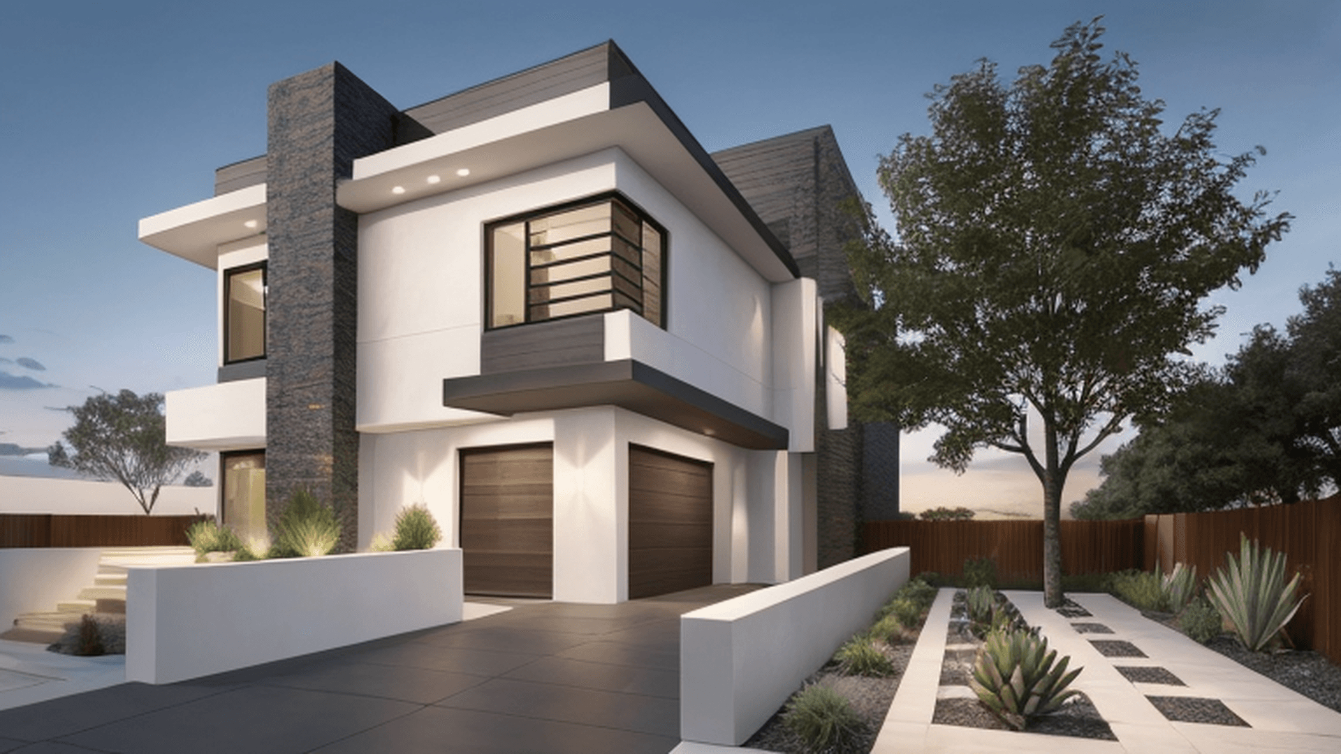 Opción 1 — Ladrillo y Piedra Natural