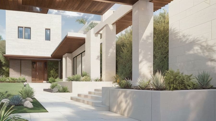 Opción 1 — Ladrillo y Piedra Natural