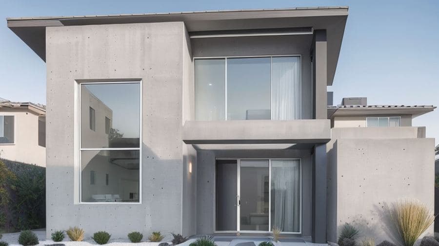 Opción 3 — Concreto y Grises