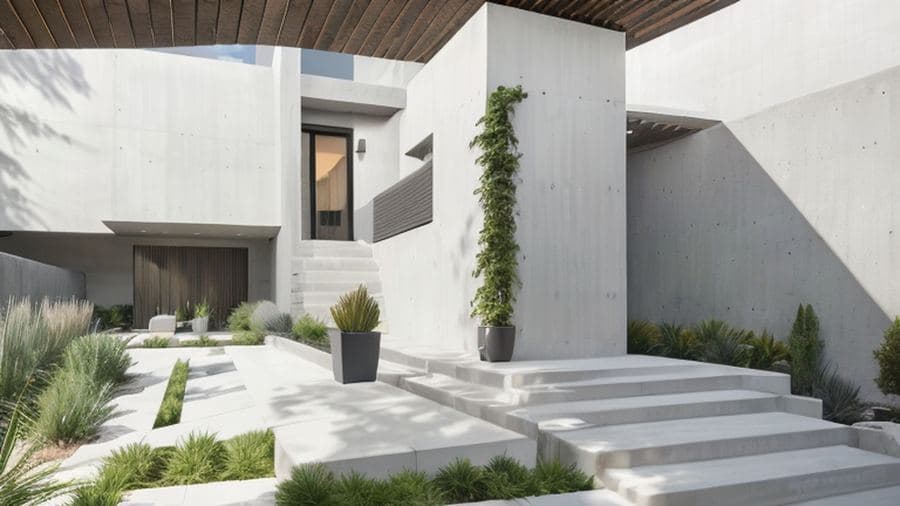 Opción 3 — Concreto y Grises