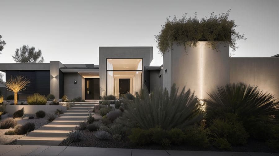 Opción 3 — Concreto y Grises