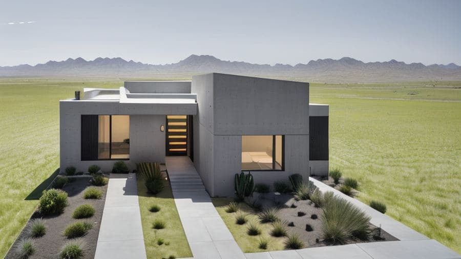 Opción 3 — Concreto y Grises