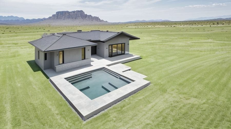 Opción 3 — Concreto y Grises