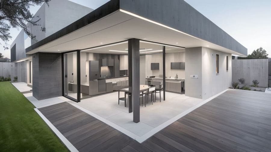 Opción 3 — Concreto y Grises