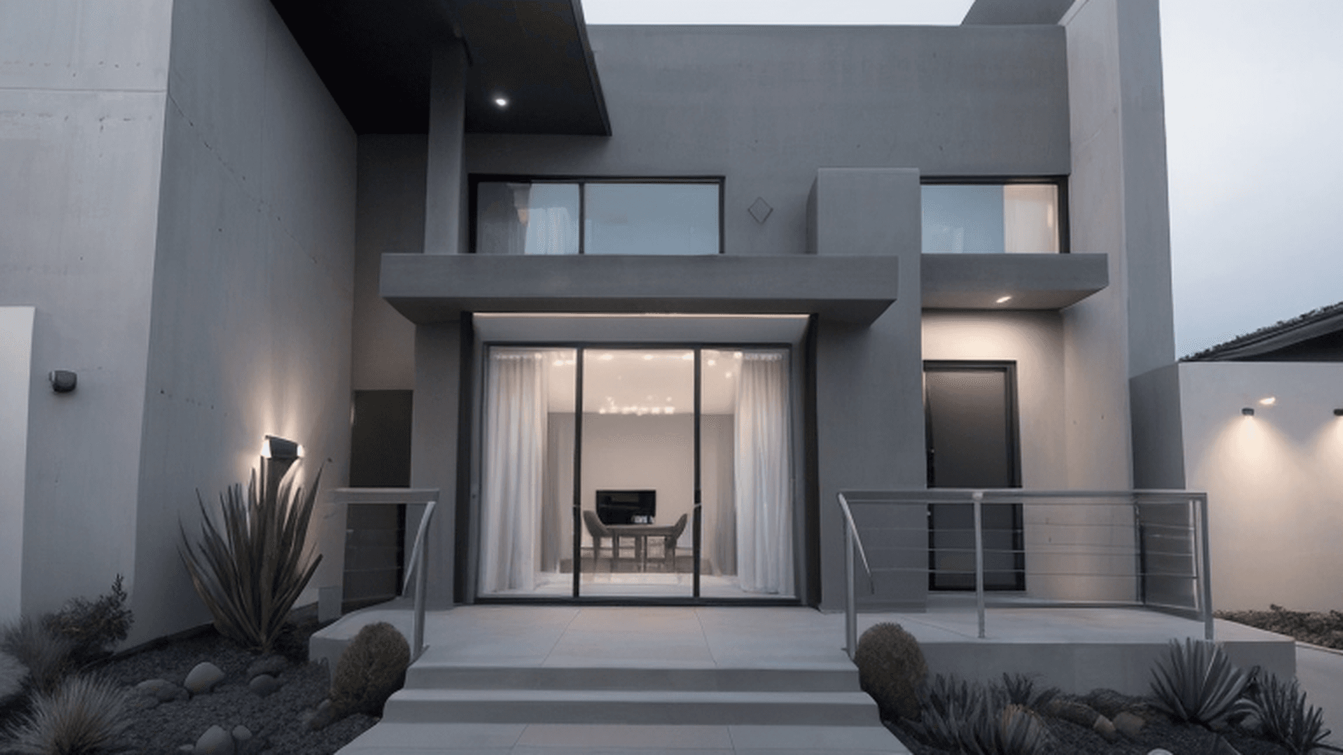 Opción 3 — Concreto y Grises