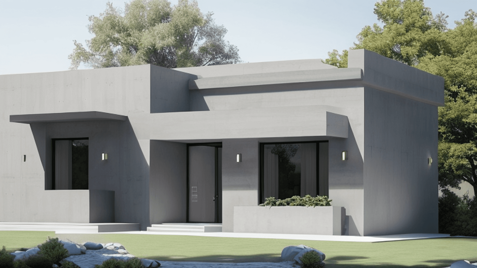 Opción 3 — Concreto y Grises