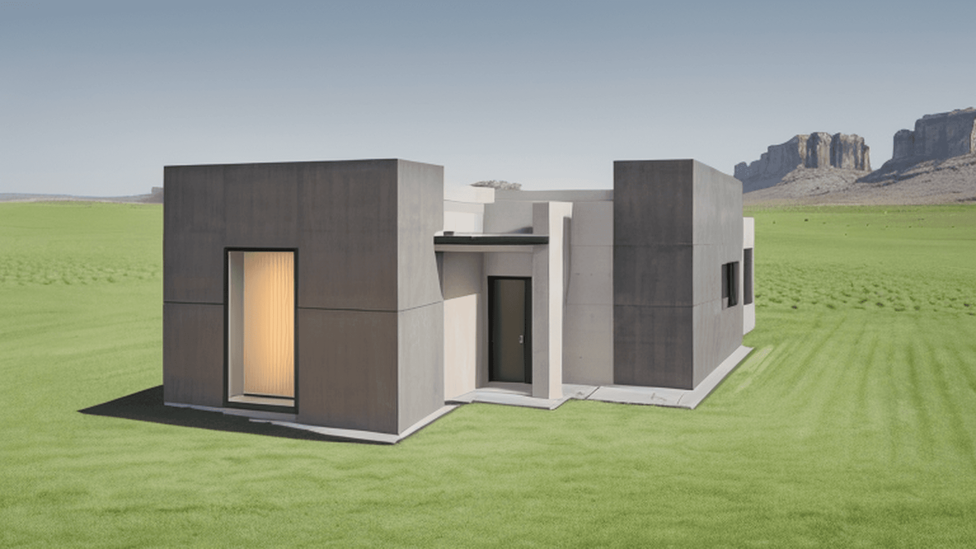 Opción 3 — Concreto y Grises