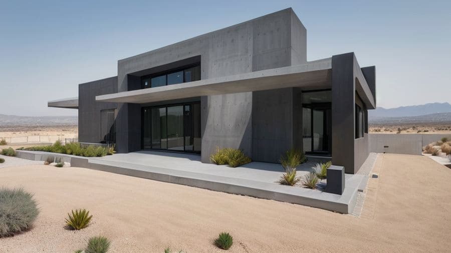 Opción 3 — Concreto y Grises