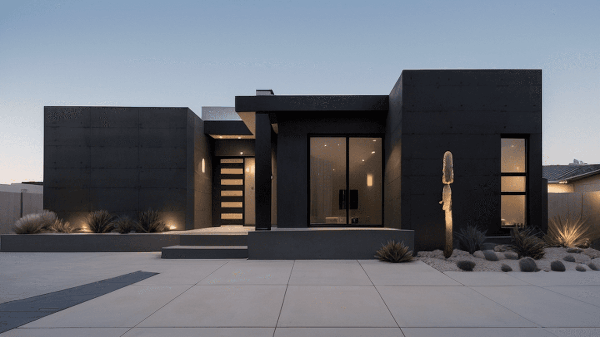 Opción 3 — Concreto y Grises