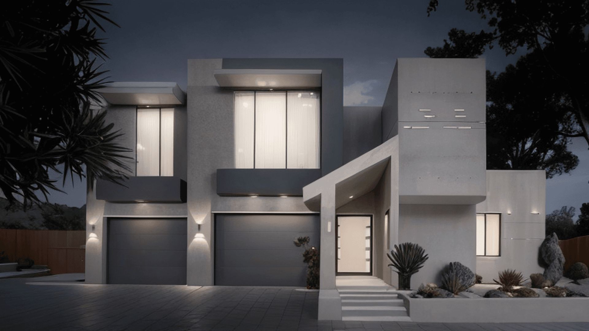 Opción 3 — Concreto y Grises