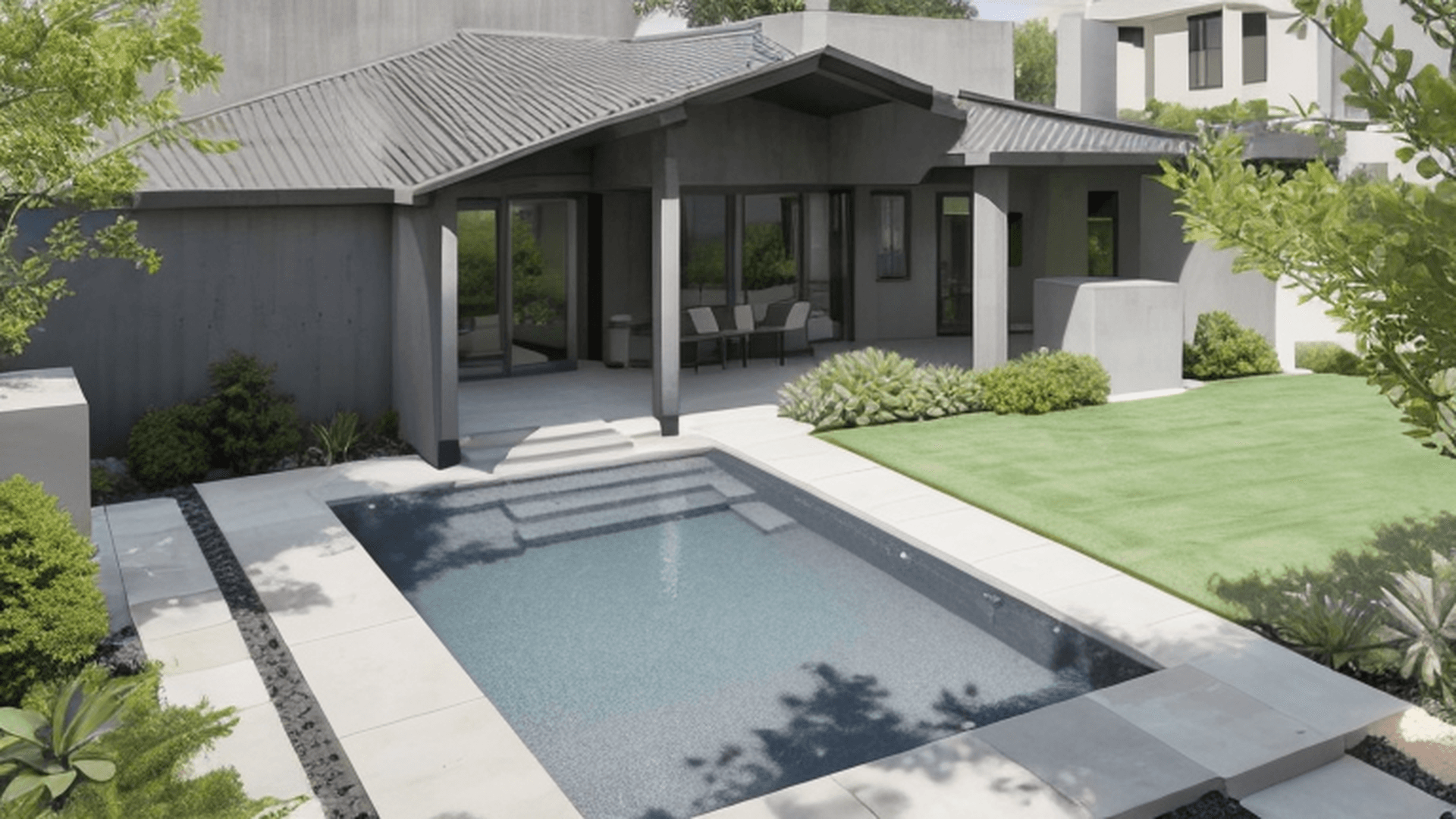 Opción 3 — Concreto y Grises