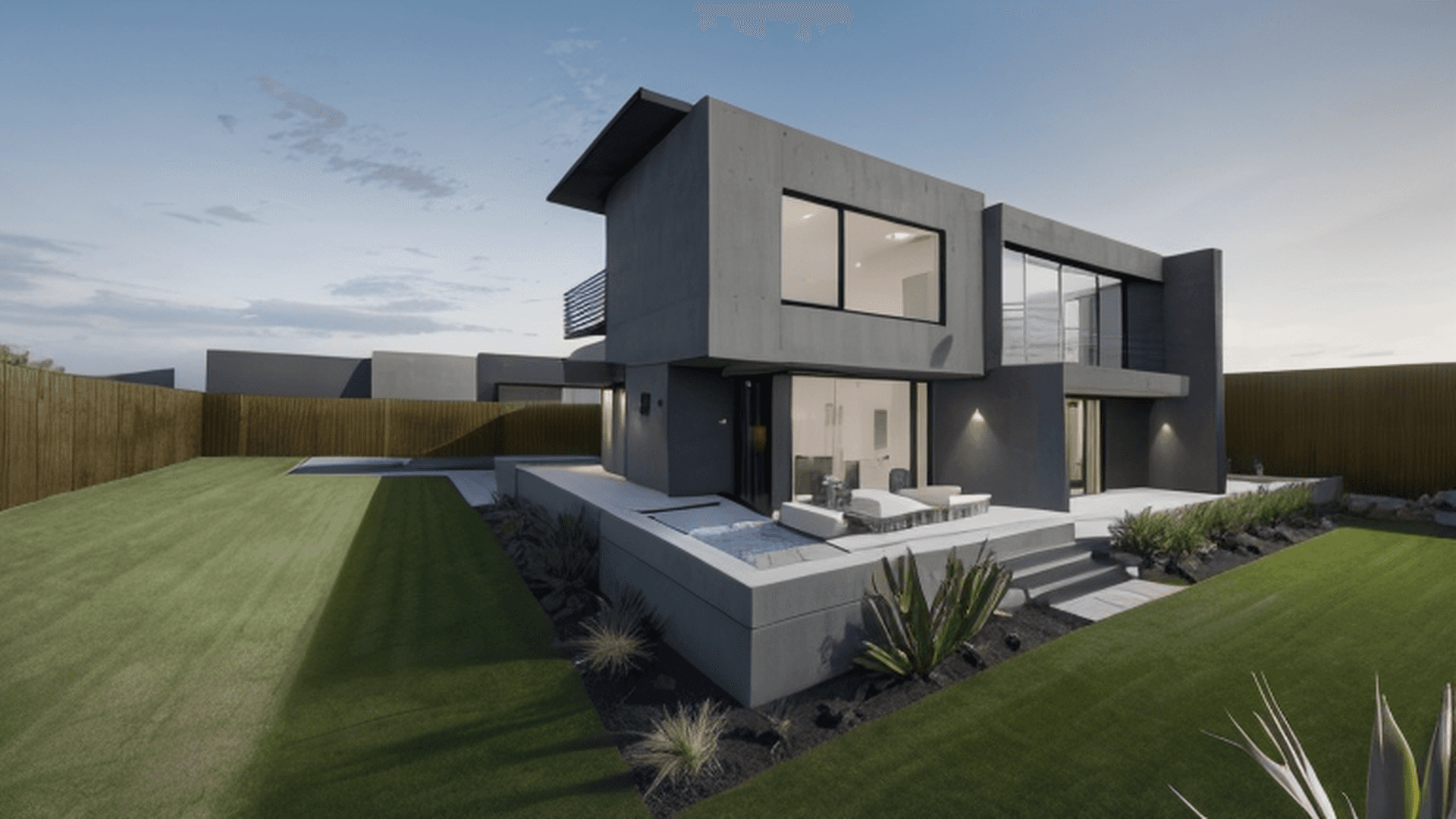 Opción 3 — Concreto y Grises