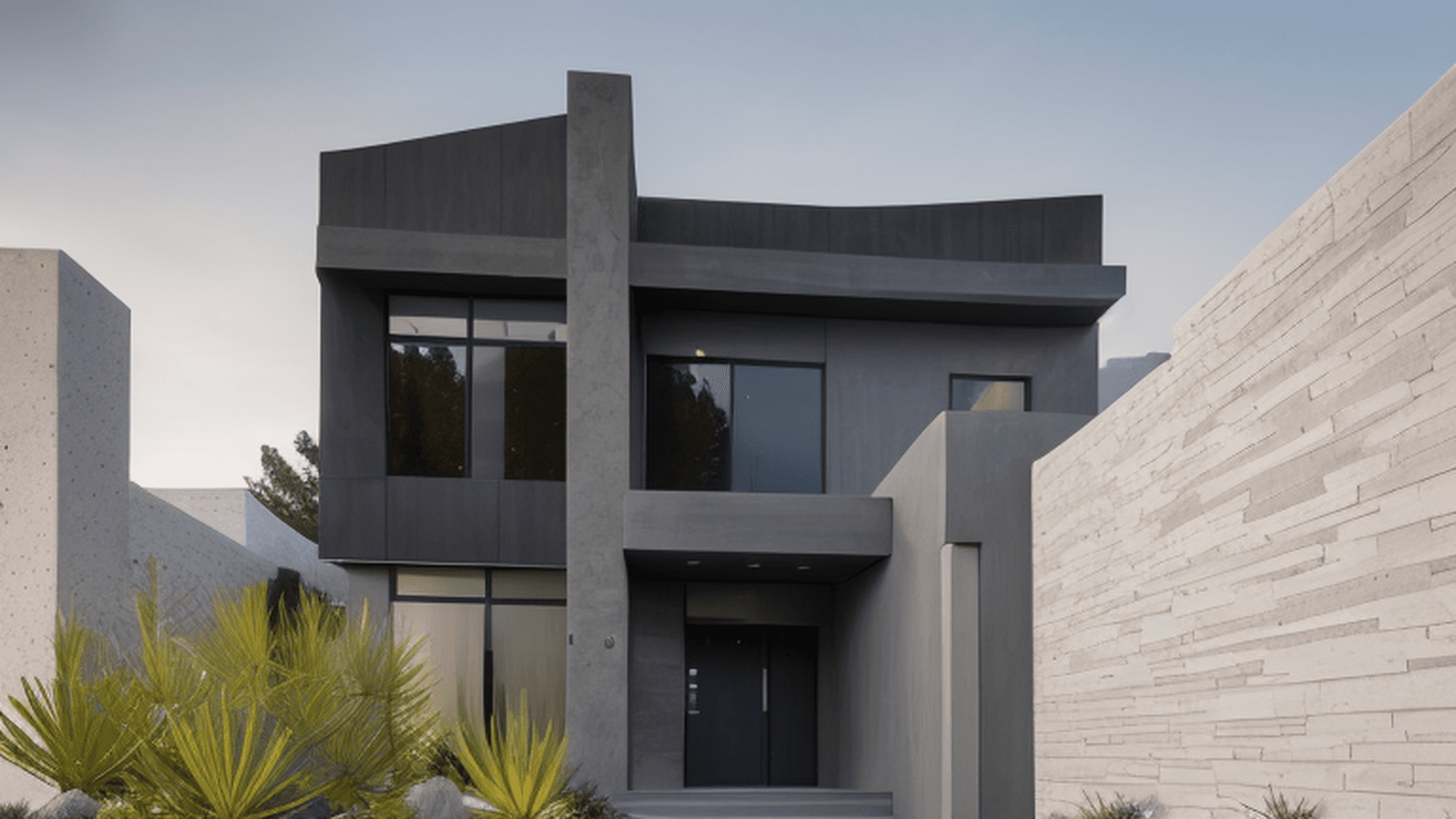 Opción 3 — Concreto y Grises