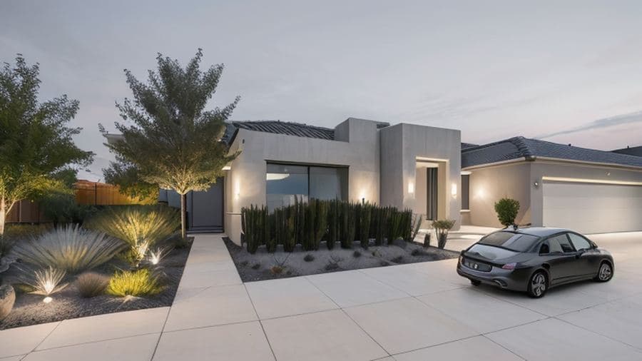 Opción 3 — Concreto y Grises