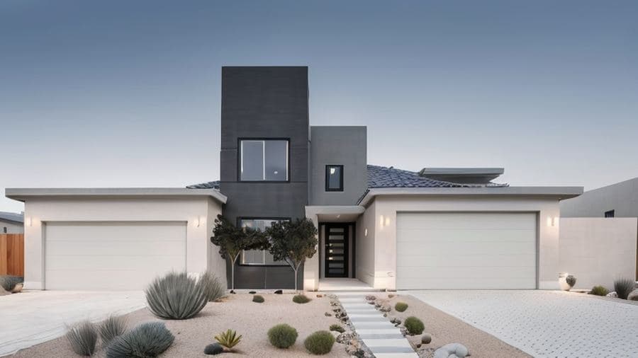 Opción 3 — Concreto y Grises