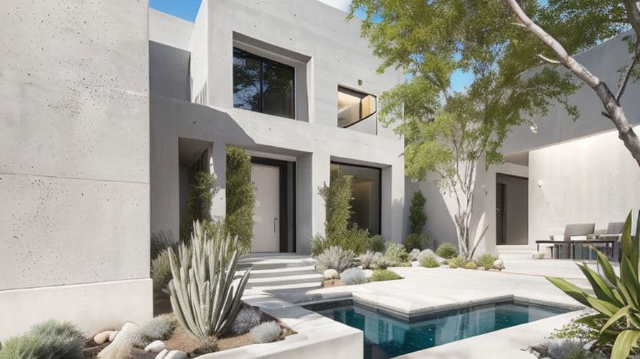 Opción 3 — Concreto y Grises