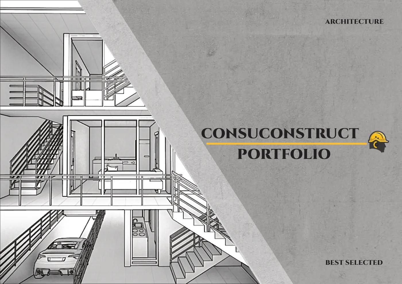 ConsuConstruct portfolio page 1